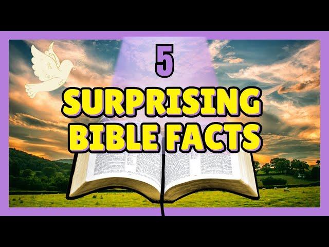 Top 5 Surprising Bible Facts | Verse Inspire Weekly