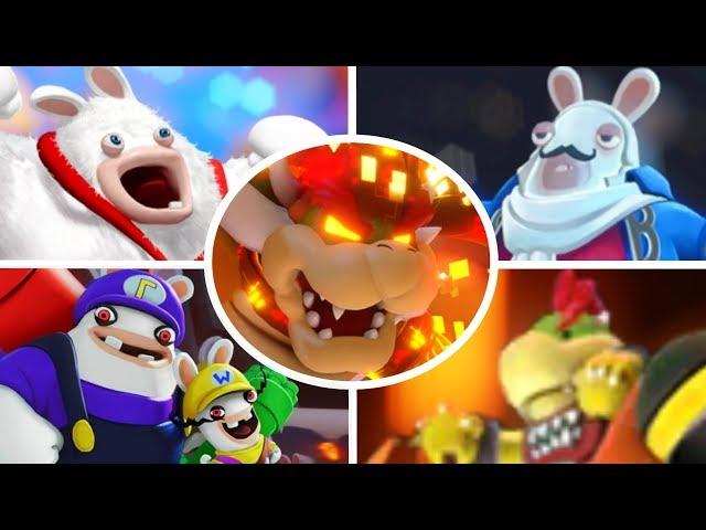 Mario + Rabbids Kingdom Battle - All Bosses