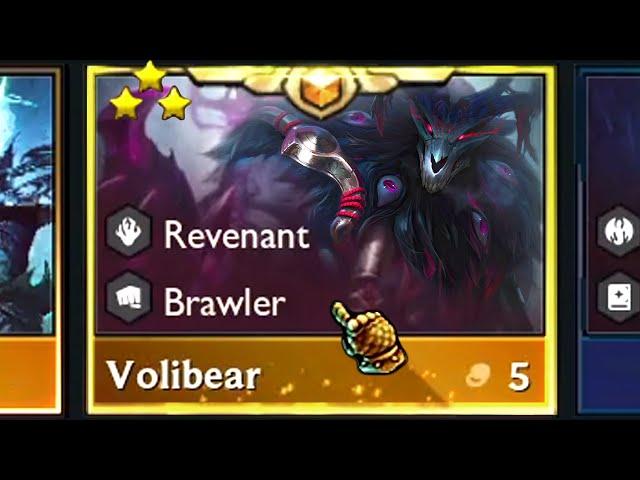 3 Star Volibear ⭐⭐⭐ Smashes the whole map! | Set 5.5 Revival