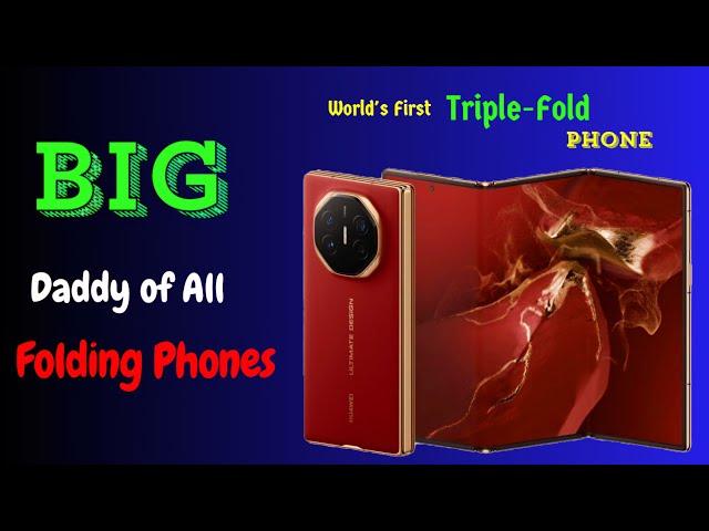 I Am Speechless, How Did They Do This | Huwawei's Triple-Fold phone