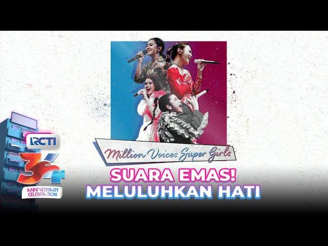 SUPER GIRLS! Ziva Magnolya X Mahalini X Tiara Andini X Lyodra | HUT RCTI 34 ANNIVERSARY CELEBRATION