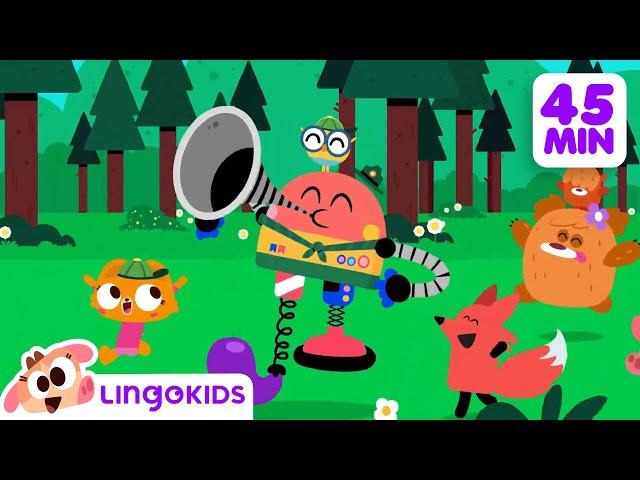 MOVE KIDS!  Dance Songs for Kids! | Lingokids