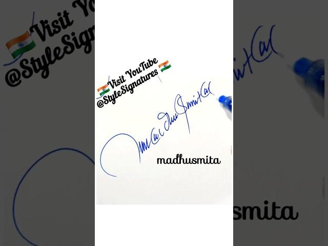 Art of Signature  #foryou #youtubeshorts #viralvideo #art #cursive #sign