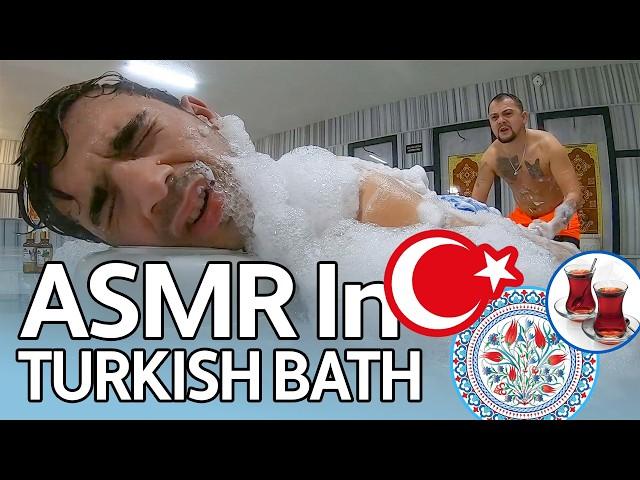 Asmr Head Massage in Turkish Bath (Hamam) | This is An Amazing Asmr Sleep Relief Therapy