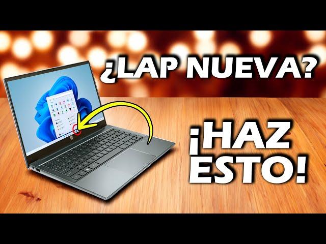 Evita errores: Cómo configurar correctamente una laptop nueva en 2025 