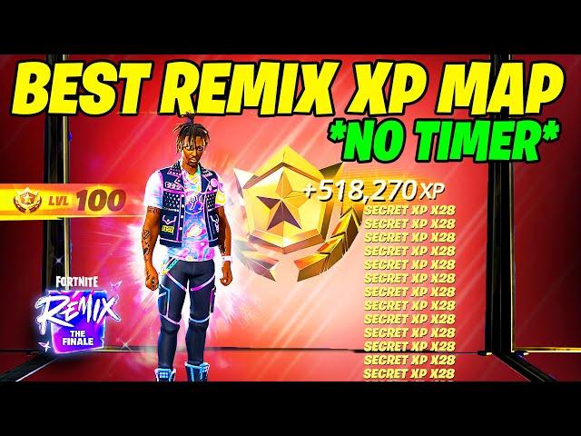 BEST SEASON REMIX Fortnite XP GLITCH Map to LEVEL UP FAST in Chapter 5 Season 5!