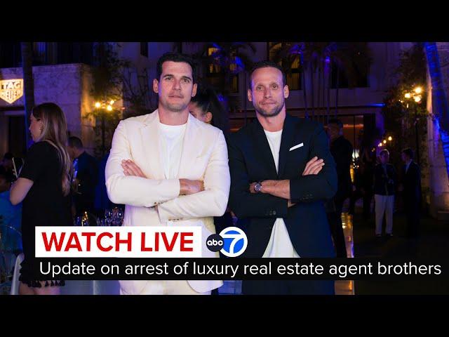 LIVE | Tal and Oren Alexander arrest: Luxury real estate brothers accused of sex assault