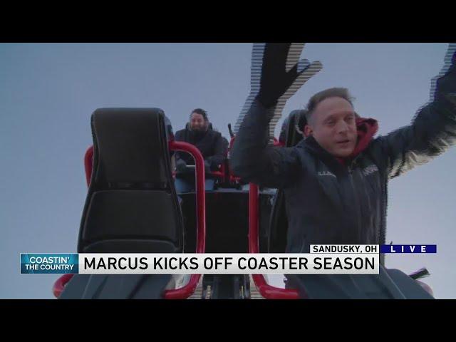 Watch Marcus Leshock ride Top Thrill 2 at Cedar Point in Coastin' the Country. Did he live to tell a