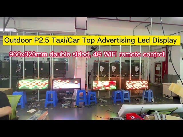 Taxi Top LED Screen,Taxi Top LED Billboard