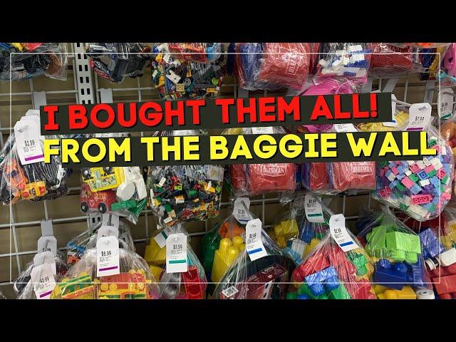 Huge Profits Thrifting Value Village Baggie Wall - Canadian Reseller