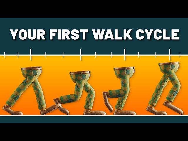 Walk Cycles in Blender for Lazy People - The Easy Method