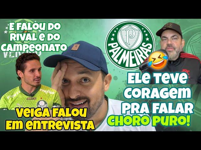 ADVERSÁRIO CHORANDO NA CARA DURA! VEIGA FALOU DO MOMENTO, CAMPEONATO E DO RIVAL.