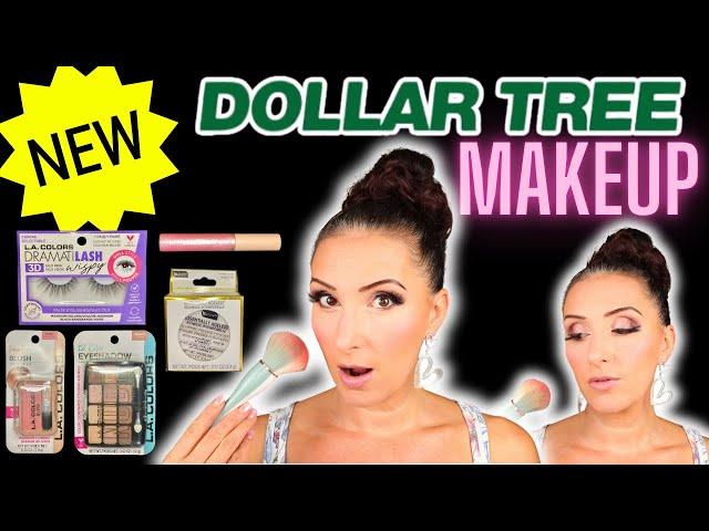 TESTING *NEW* DOLLAR TREE MAKEUP || NEW “Easy to Find” Makeup Products || $1.25 Hidden Gems