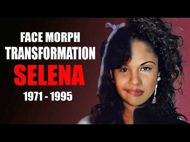 Selena Quintanilla - Transformation (Face Morph Evolution 1971 - 1995)