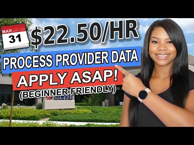 3 Hiring Immediately Work-From-Home Jobs | Process Data | Paying Up to $25/Hour!