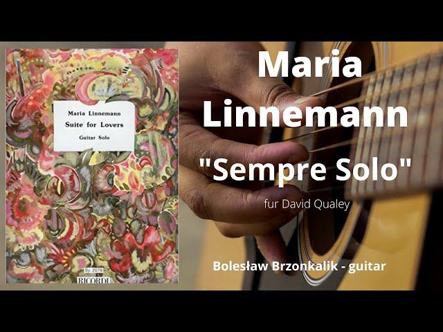 Maria Linnemann - "Sempre Solo". Suite for Lovers