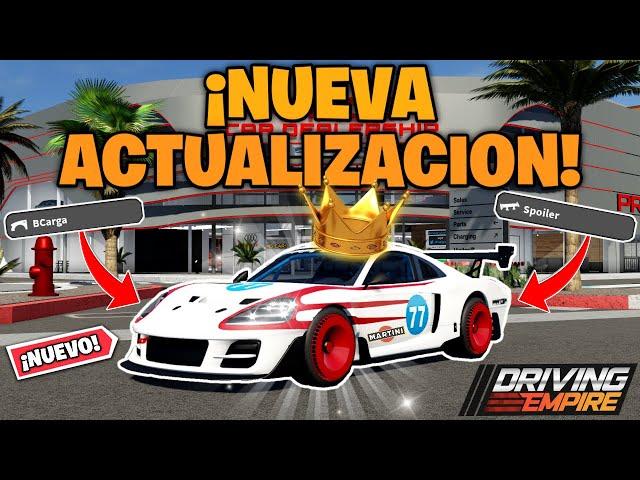 ¡Nueva Actualización De Driving Empire +2 Nuevos Autos, Rebajas De Paquetes De Autos Y Mas! - Roblox