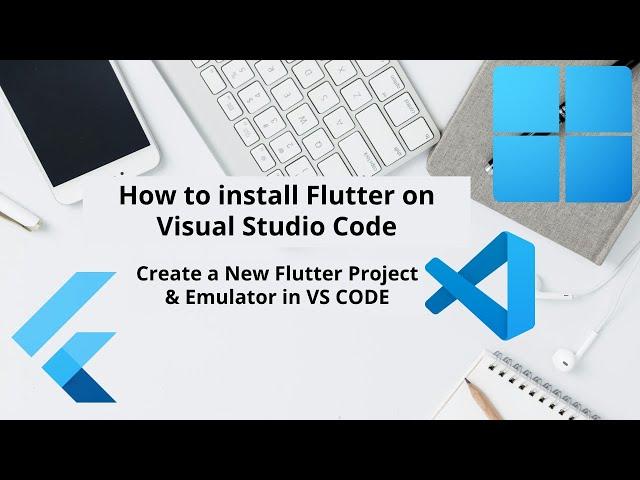 How to Run Flutter App in VSCode Android Emulator on Windows 11 Tutorial 2025