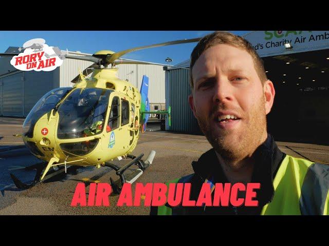 Behind the scenes with Scotland's Charity Air Ambulance | EC135 Helicopter