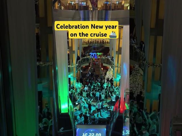 New year celebration on the cruise   #2025  #cruisejourney #bpsharmavlog #vlog #cruiselifestyle