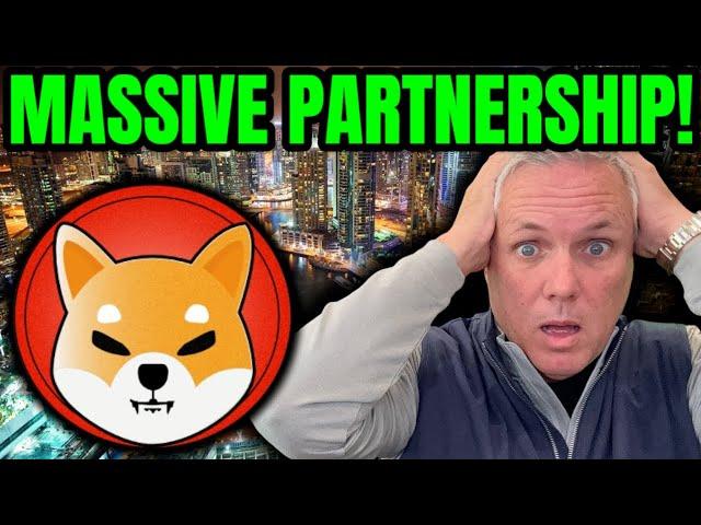 SHIBA INU HOLDERS - MASSIVE NEW PARTNERSHIP ANNOUNCEMENT!