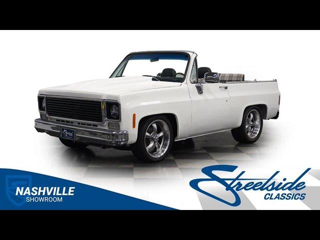 1976 Chevrolet Blazer Roadster Restomod 4578-NSH for sale | Charlotte, Atlanta, Dallas, Tampa, ...