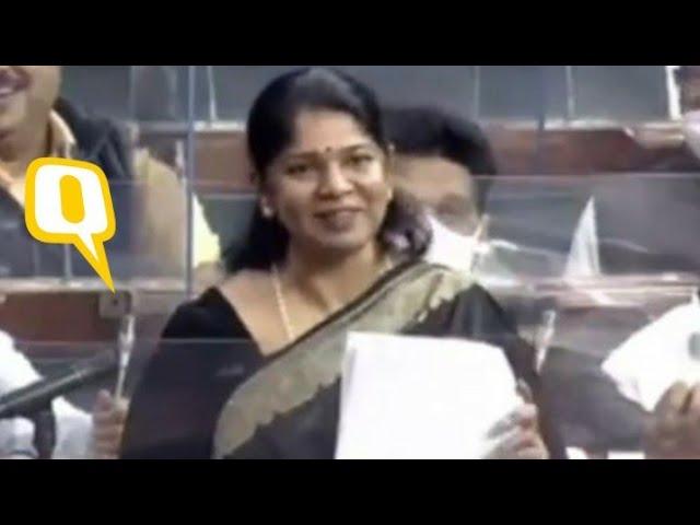 ‘Difficult to Pronounce Atmanirbhar’, DMK MP Kanimozhi Speaks Tamil in Parliament