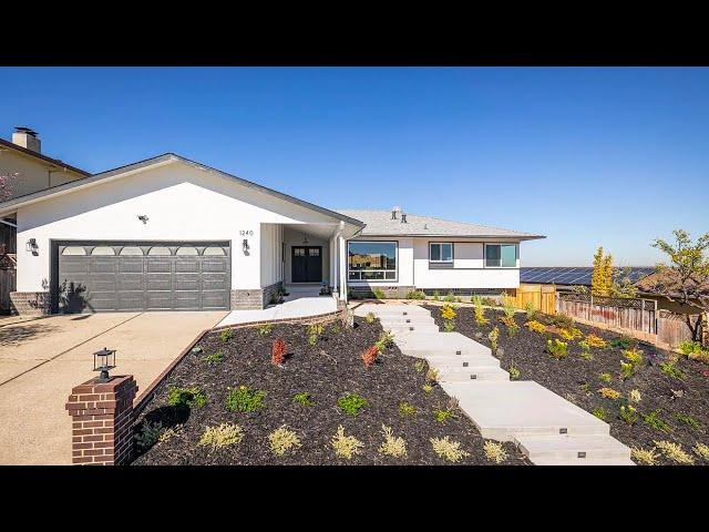 TOUR A $2.89M Home With Panoramic Views In Millbrae California