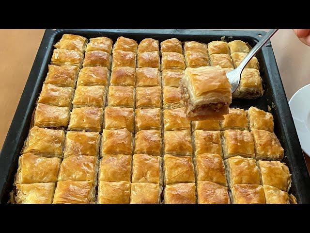 AMAZINGLY DELICIOUS TURKISH BAKLAVA!