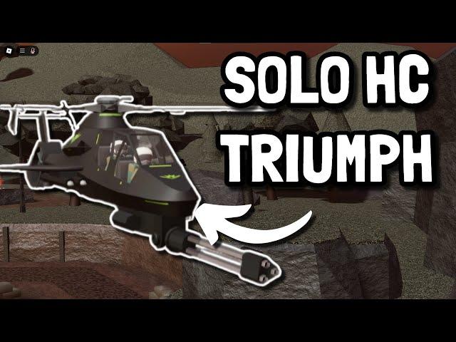 SOLO HARDCORE TRIUMPH WITH OP REWORKED PURSUIT | Roblox Tower Defense Simulator TDS