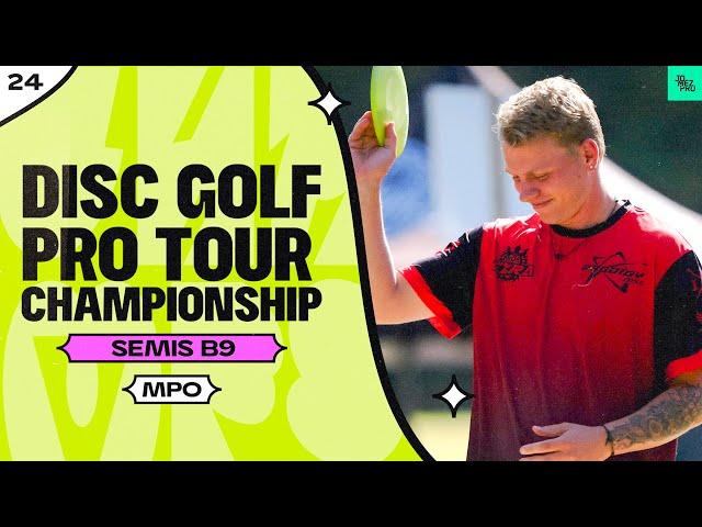 2024 Disc Golf Pro Tour Championship | MPO R3B9 | Wysocki, Buhr, Robinson, Robinson | JomezPro