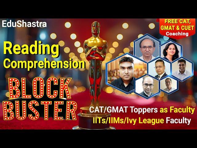 Reading Comprehension Verbal VARC, CAT 2024, CAT 2025, GMAT Prep, CUET 2025, Free CAT IIM Coaching