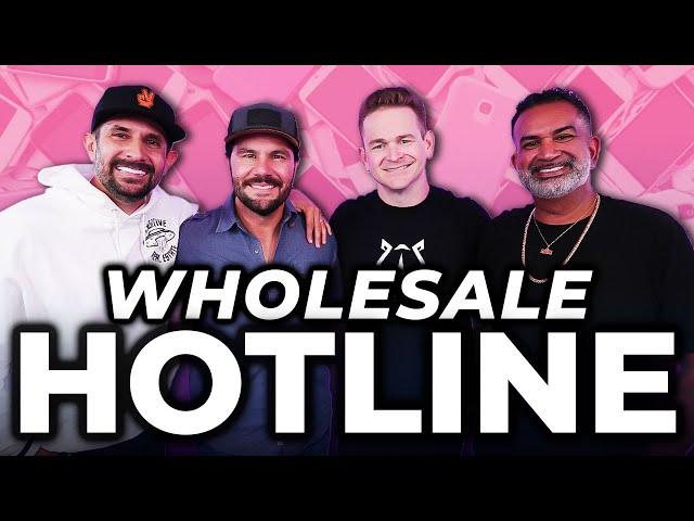 #240 Wholesale Hotline | LIVE Real Estate Investing Q&A