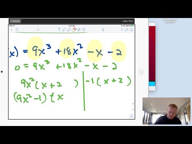 Pre-Calculus Increasing and decreasing functions Ch. 1-5