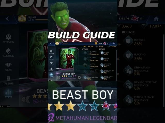 Beast Boy Build Guide #inj2mobile