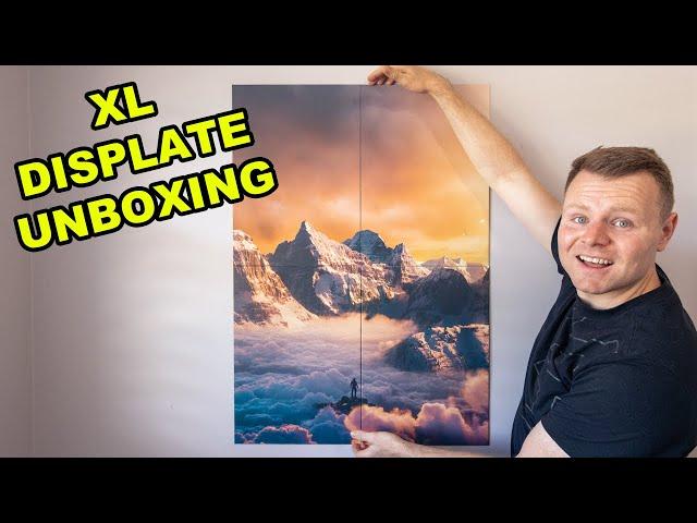 Displate XL Metal Poster Unboxing & Review | Size and Quality Comparison