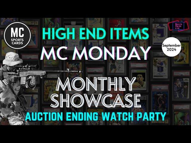 MC Mondays Showcase Auction Live Coverage September 2024