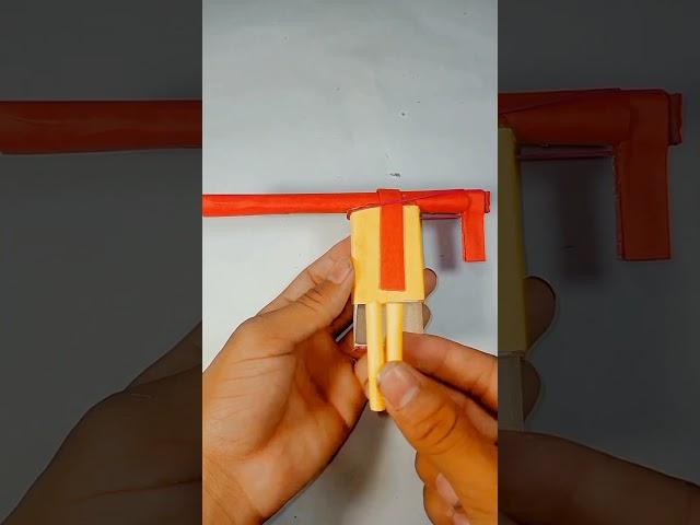 Paper Bullet Gun That Actually Works!  DIY Shocked Me!
