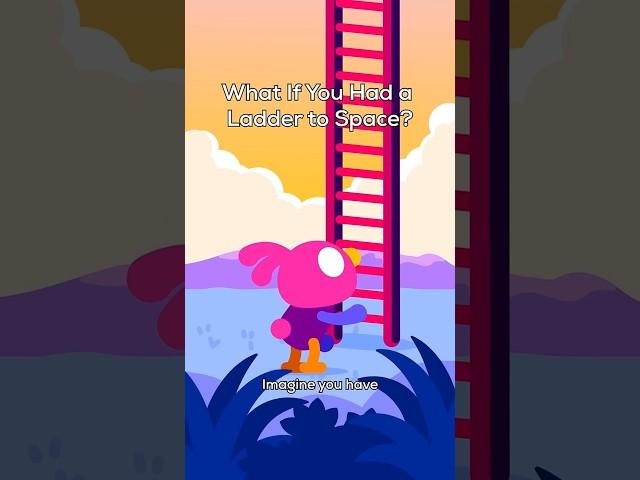 Let's Climb a Ladder to Space – Will We Float or Fall?
