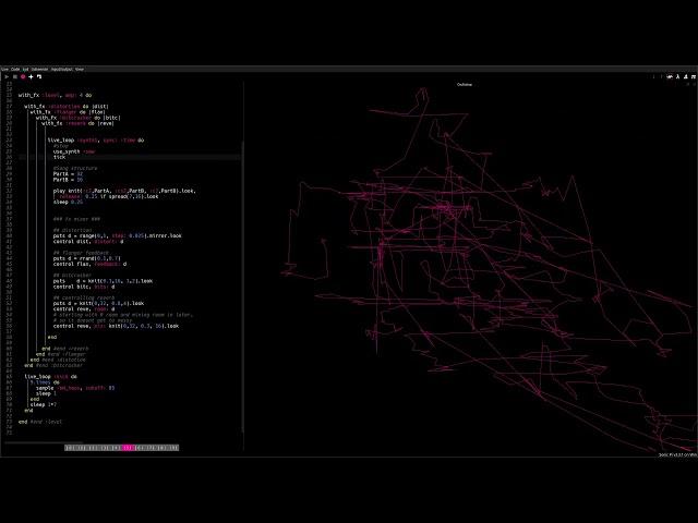 How to control fx effect in Sonic Pi from inside a live loop with control