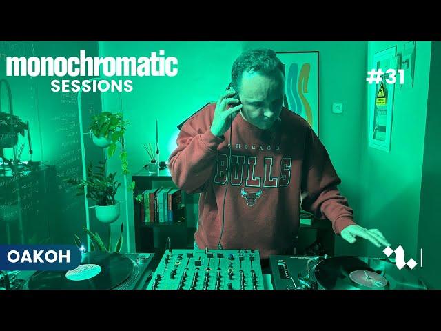 House Classics only Vinyl Dj Mix 2025 l Oakoh I Monochromatic Madrid Studio