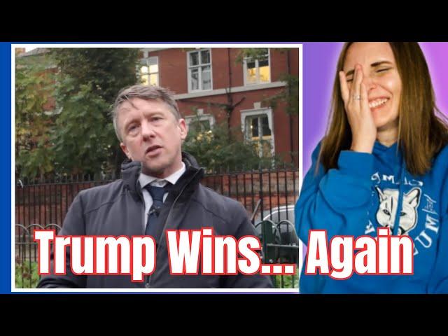 FIRST TIME Reacting To JONATHAN PIE - Trump Wins The White House. Again.