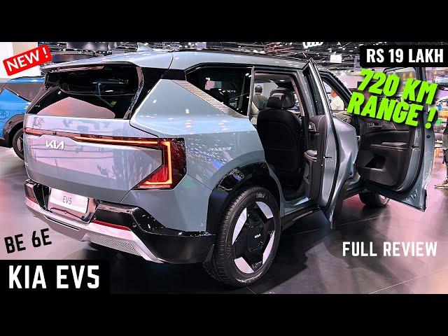 New Kia EV5 Premium SUV - Mahindra BE 6e & XEV 9e Killer | Panoramic Sunroof, Price, Range, Features