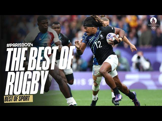 Best rugby moments at #Paris2024 