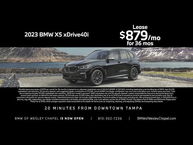 BMW of Wesley Chapel - 2023 BMW X5 xDrive 40i