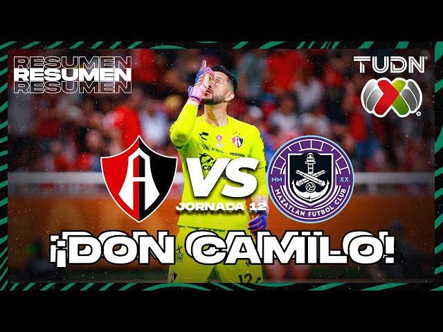 RESUMEN | Atlas vs Mazatlán | Liga Mx -AP2024 - J12 | TUDN