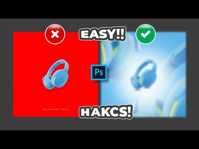 Product Poster Design Hacks | Photoshop | Md Shahed Khan
