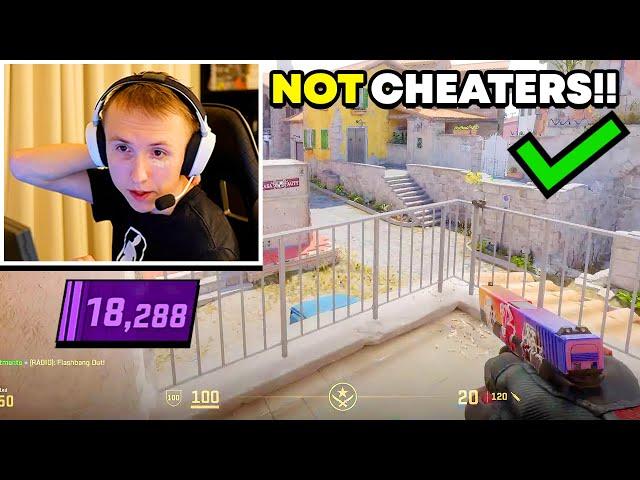 THEY DEFINITELY NOT CHEATING!! - ROPZ & BROKY DESTROY IN CS2 PREMIER!!