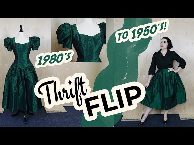 A RETRO REFASHION // Two Fixes & A Thrift Flip