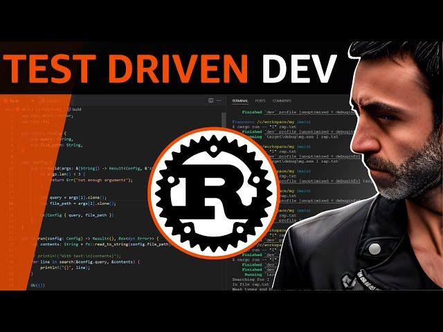 Test Driven Development in Rust - Full Crash Rust tutorial for Beginners